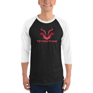 3/4 sleeve raglan Trydentiums Faction shirt