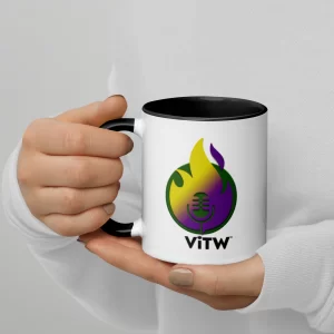 "ViTW" Mug with Color Inside